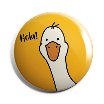 Duck Brooch