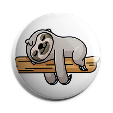 Sloth Brooch