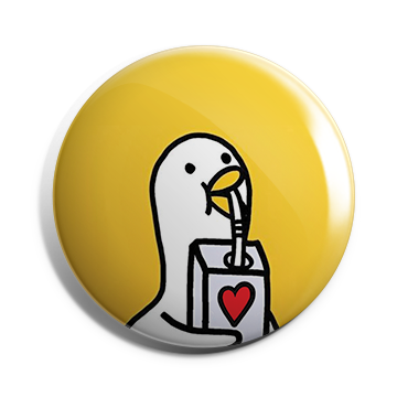Duck Brooch