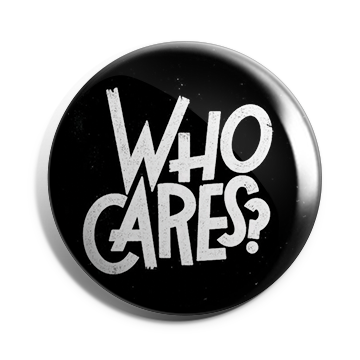Who Cares Brooch