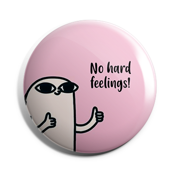 Ketnipz No hard feelings Brooch