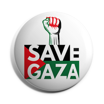 Save Gaza Brooch
