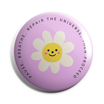 Pause . breath Brooch