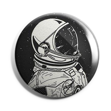 Astronaut Brooch