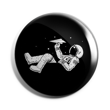 Astronaut Brooch