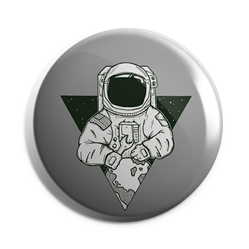 Astronaut Brooch