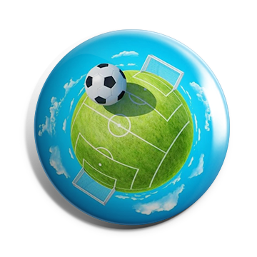Football Brooch