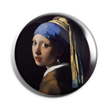 Girl with a Pearl Earring Brooch