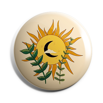Spiritual Sun Brooch