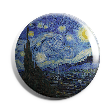 The Starry Night Brooch