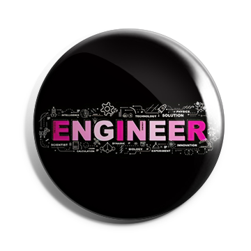 Engineer Brooch
