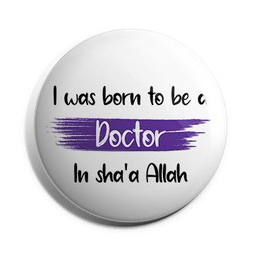 I was born to be doctor Brooch