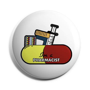 Pharmacist Brooch