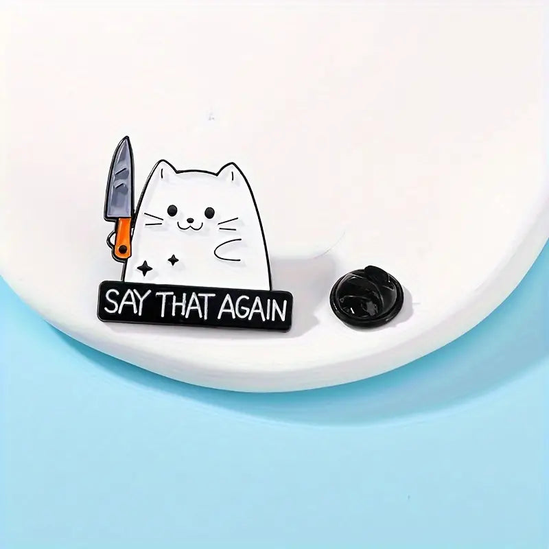Kitten Enamel Pin