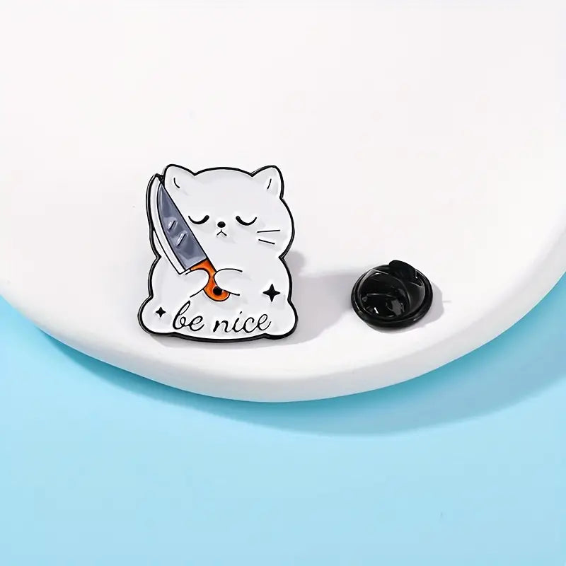Kitten Enamel Pin