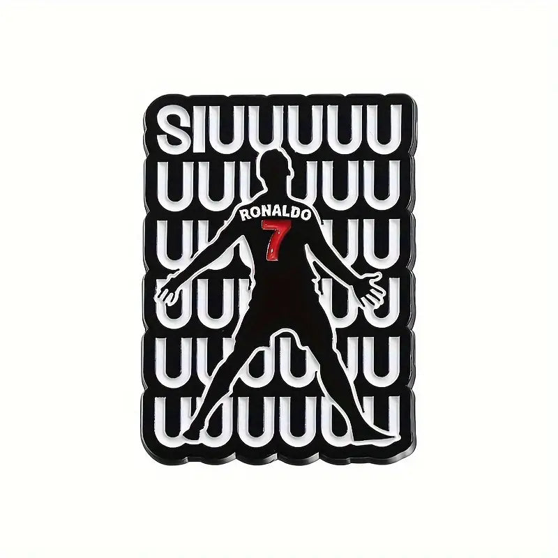 Football Star Ronaldo Enamel Pin