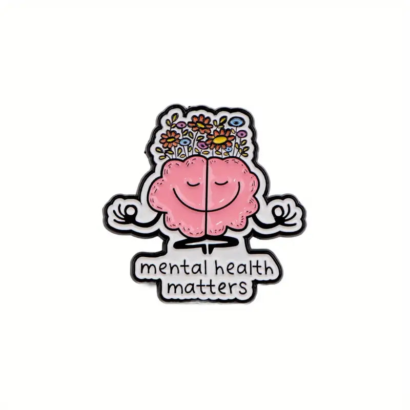 Mental Health Matters Enamel Pin