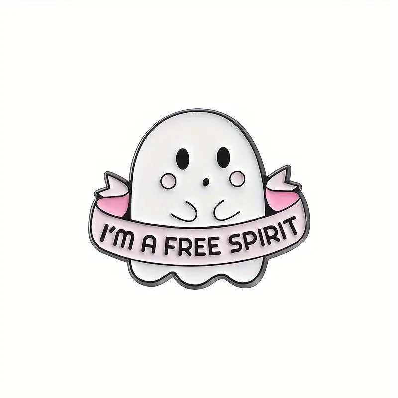 I'M A FREE SPIRIT Enamel Pin