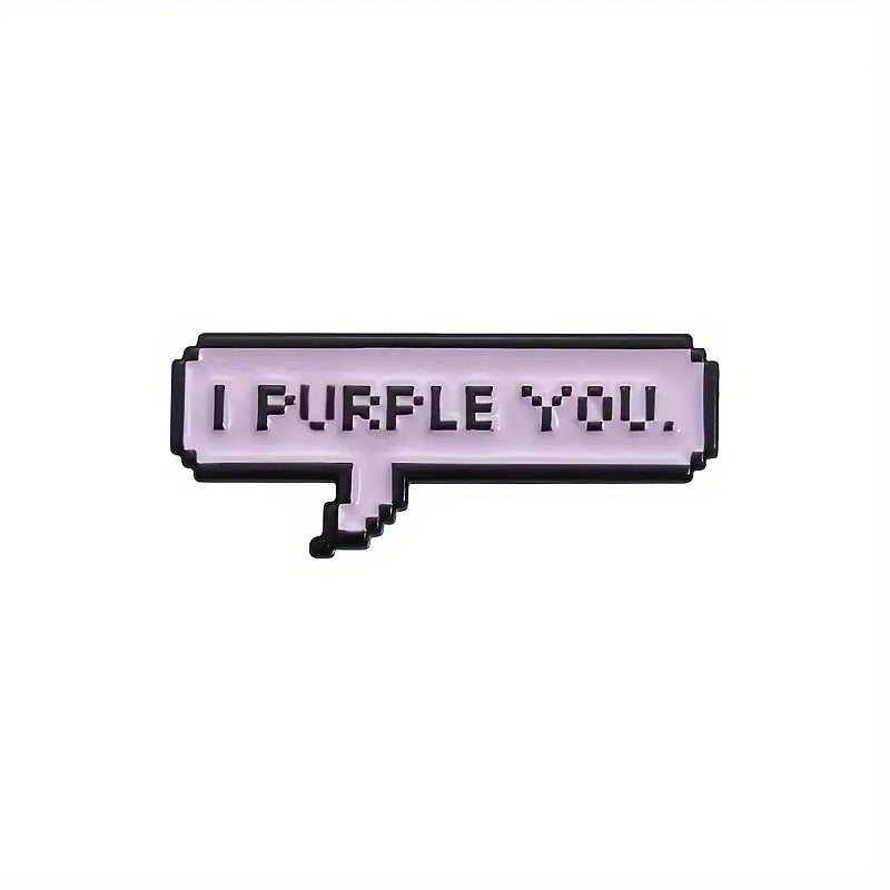 BTS I Purple You Enamel Pin