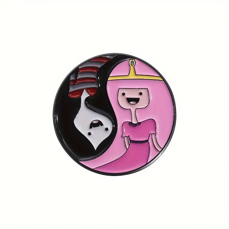 Marceline & Princess Bubblegum Enamel Pin