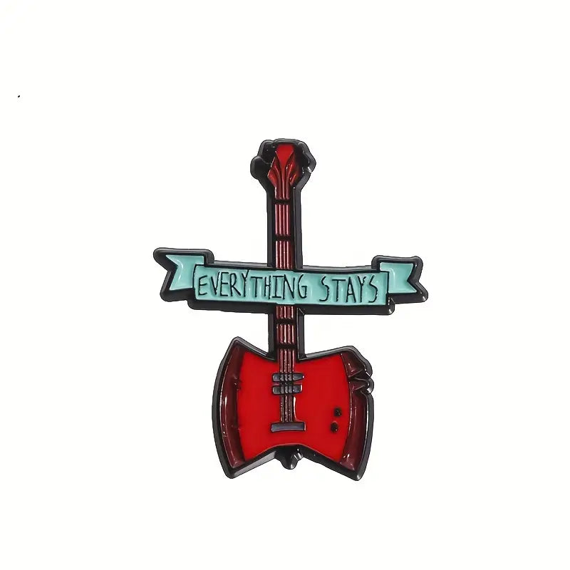 Marceline Axe Guitar Enamel Pin