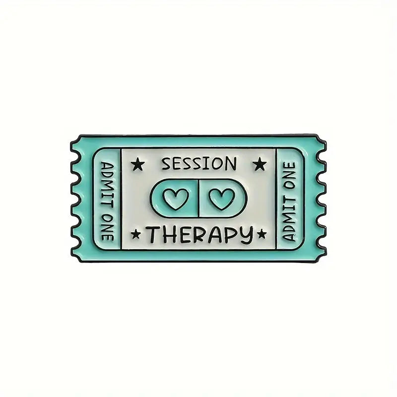 Therapy Enamel Pin