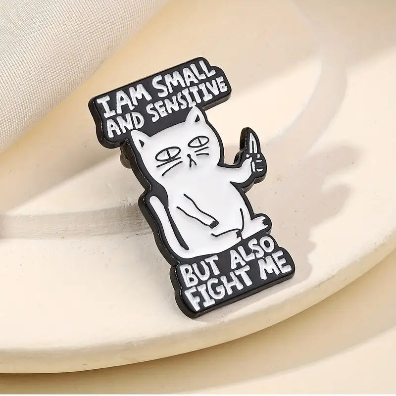 I'm Small and Sensitive Enamel Pin