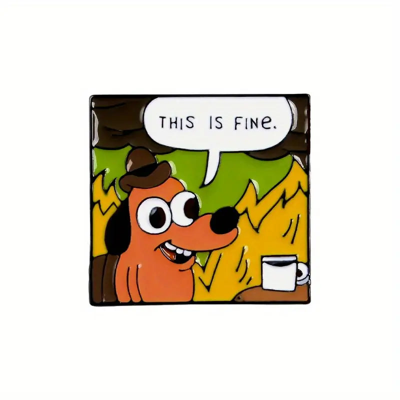 This is Fine Enamel Pin