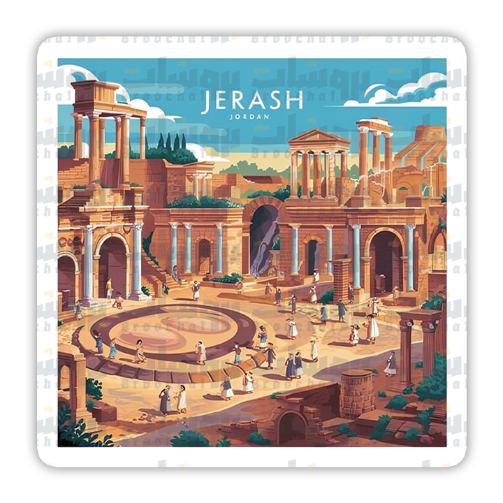 ستيكر اثار جرش