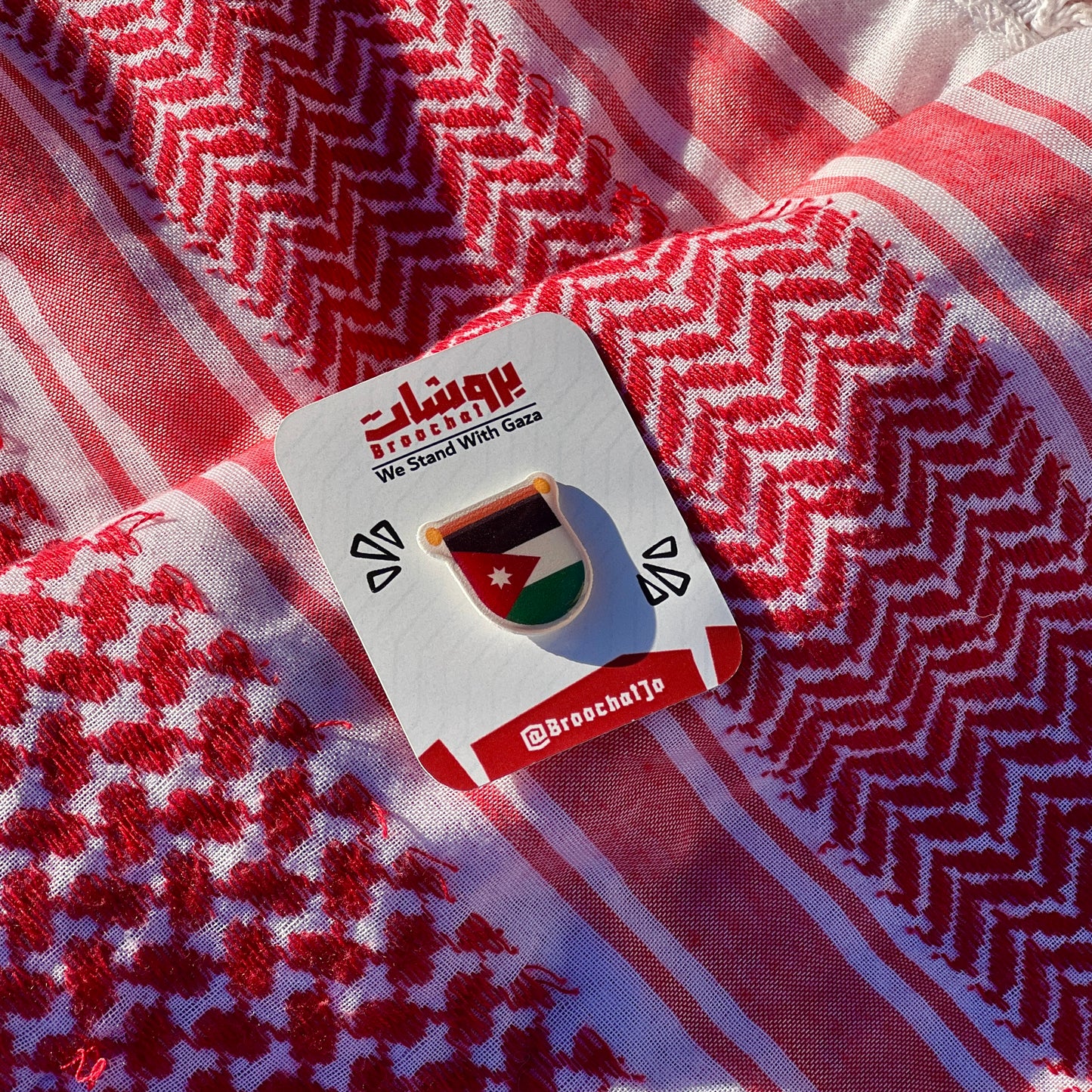 دبوس علم الأردن