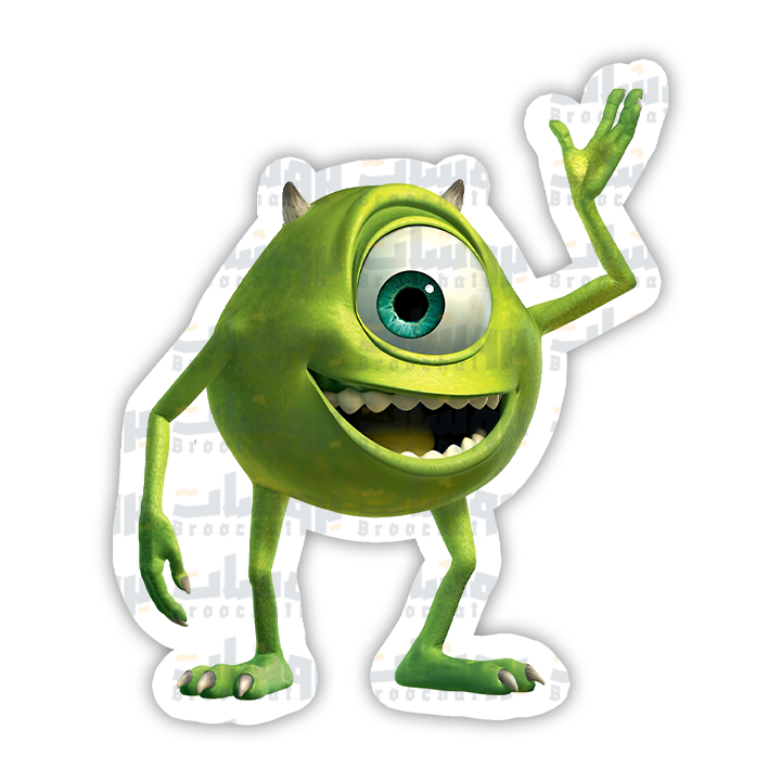 Mike Wazowski Sticker (Monsters, Inc.)