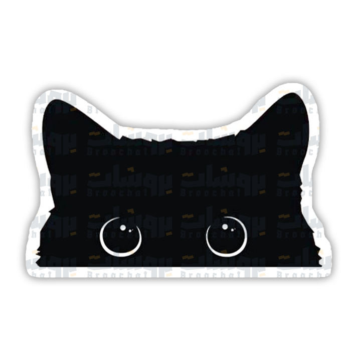 Black Cat Sticker