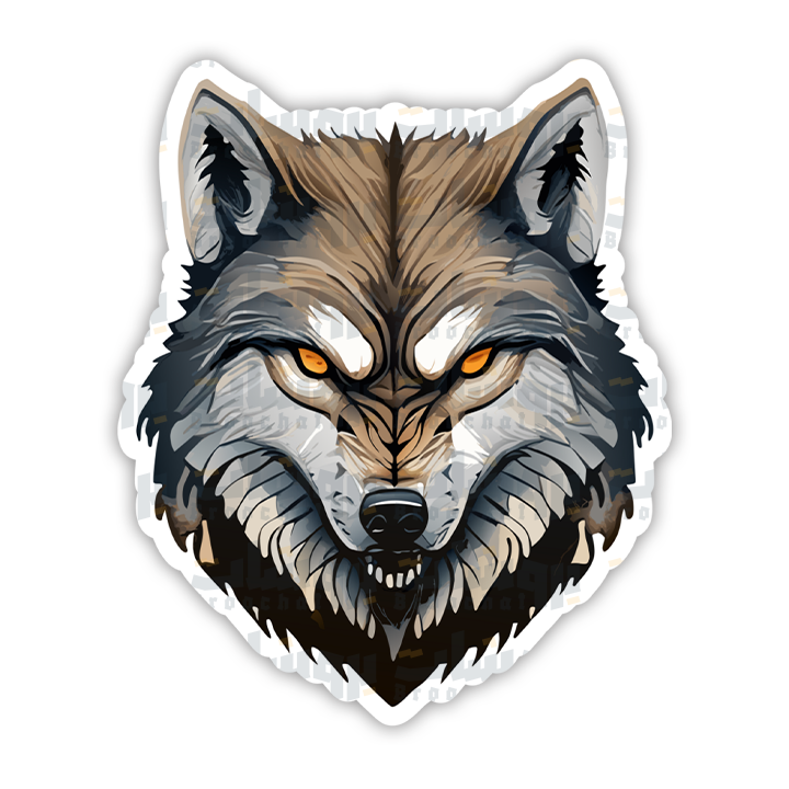 Wolf Sticker