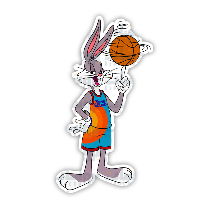 Bugs Bunny Basketball Sticker