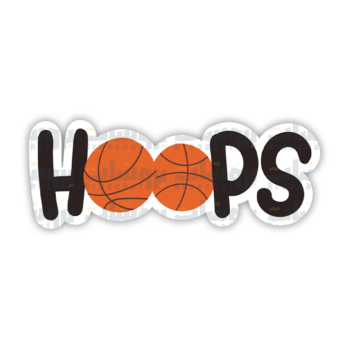 Hoops Sticker