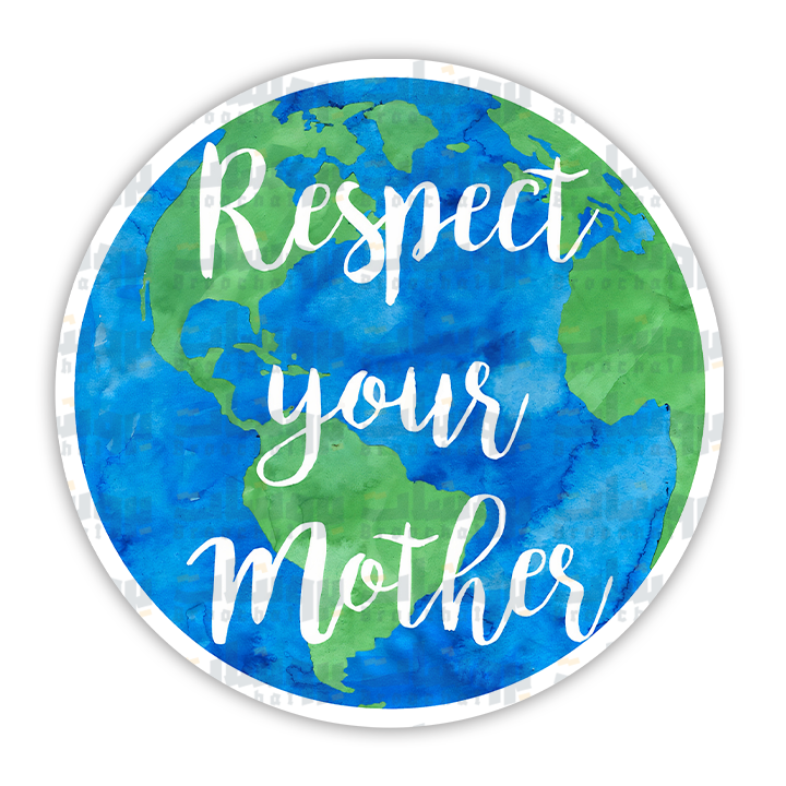 Respect your mother Sticker
