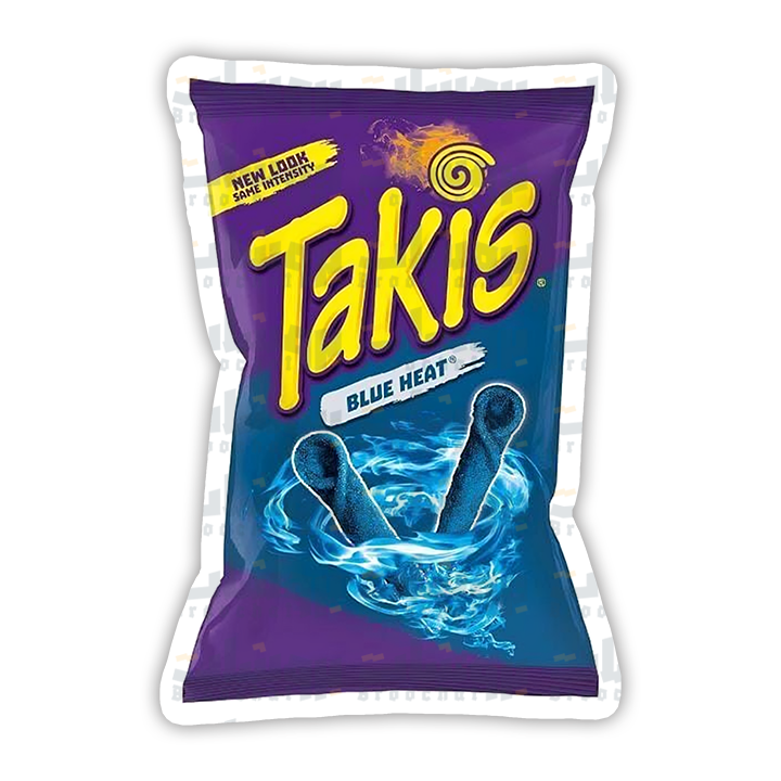 Takis Sticker (blue)