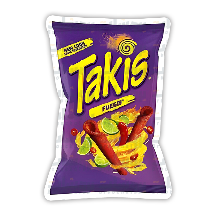 Takis Sticker (red)