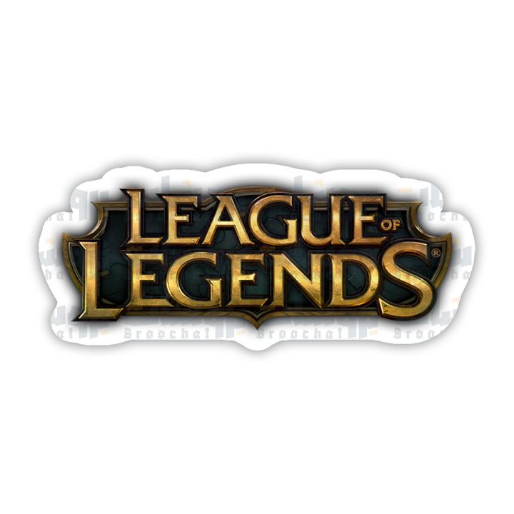 League of Legends logo Sticker