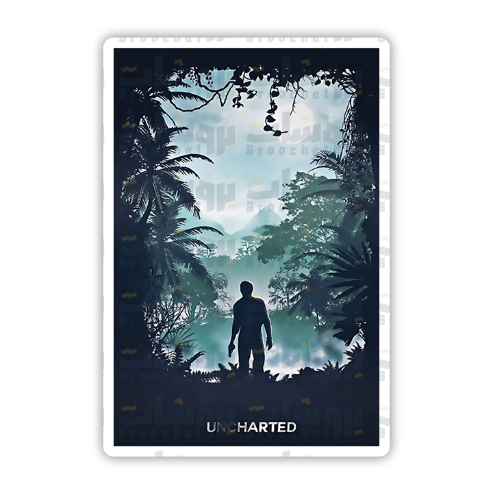 uncharted 4 poster Sticker