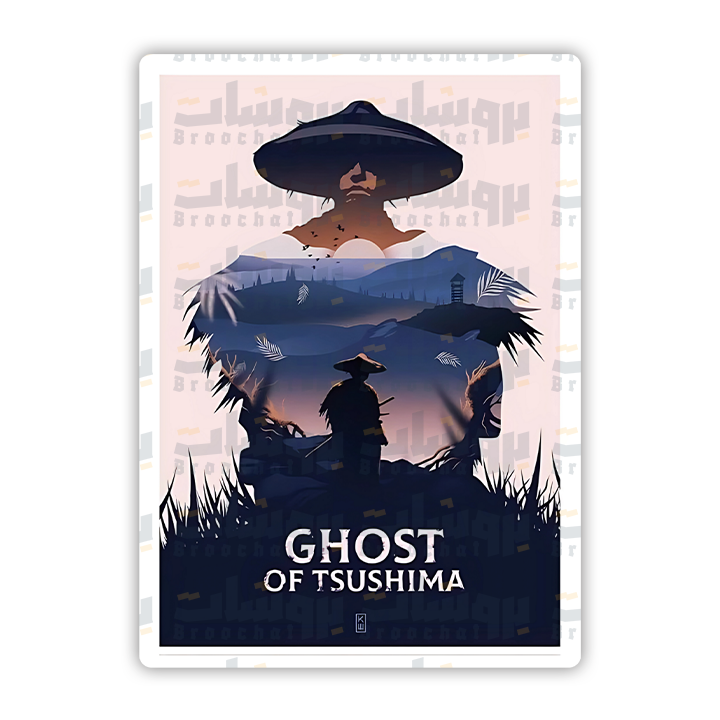 Ghost of Tsushima poster Sticker