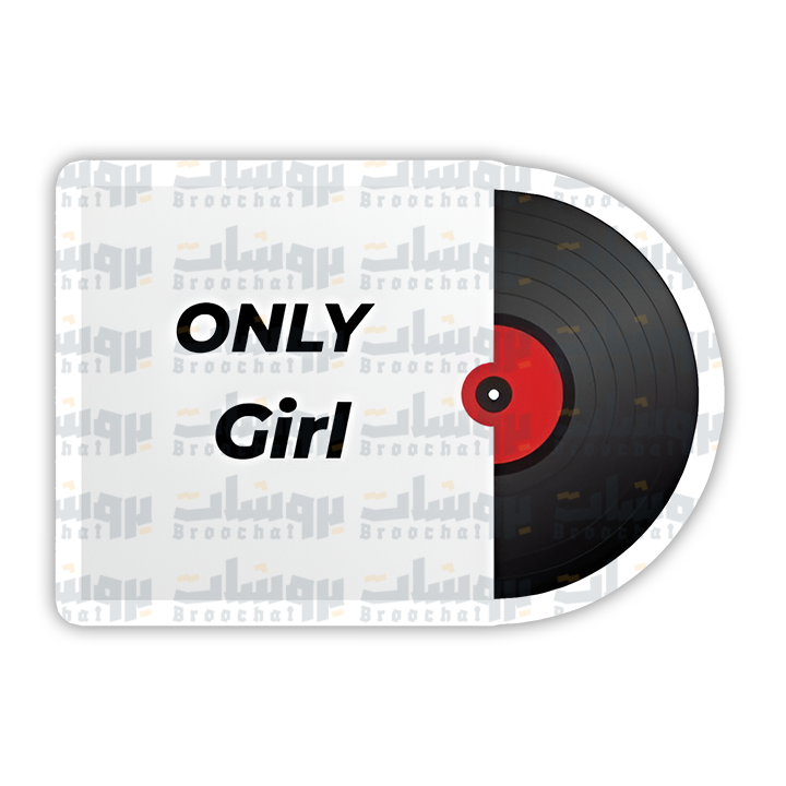 ONLY GIRL Sticker