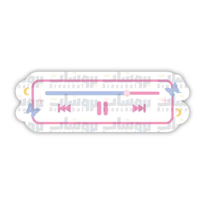 media players Sticker