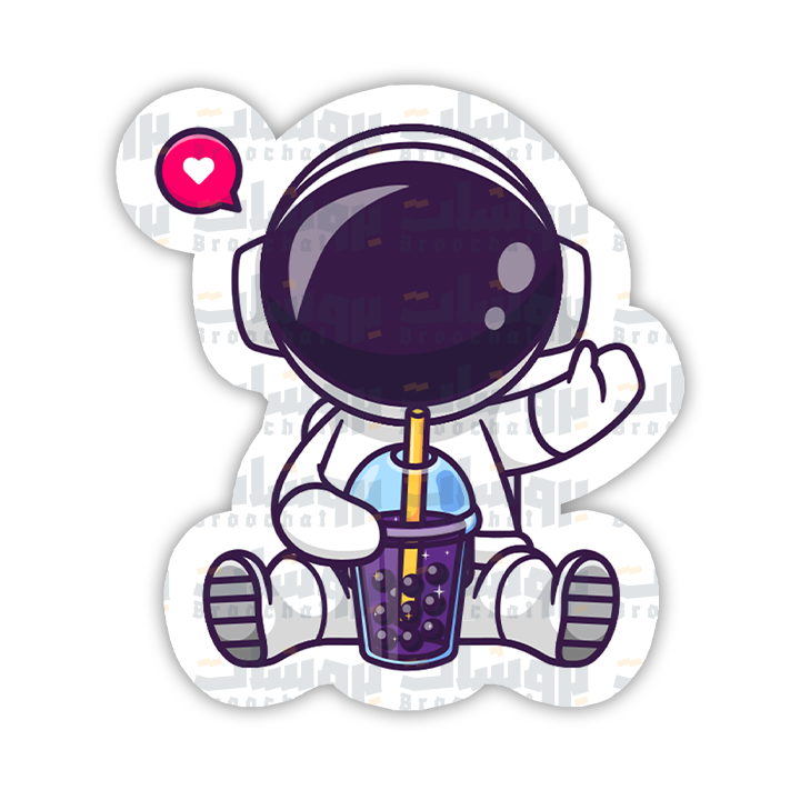 boba tea Sticker