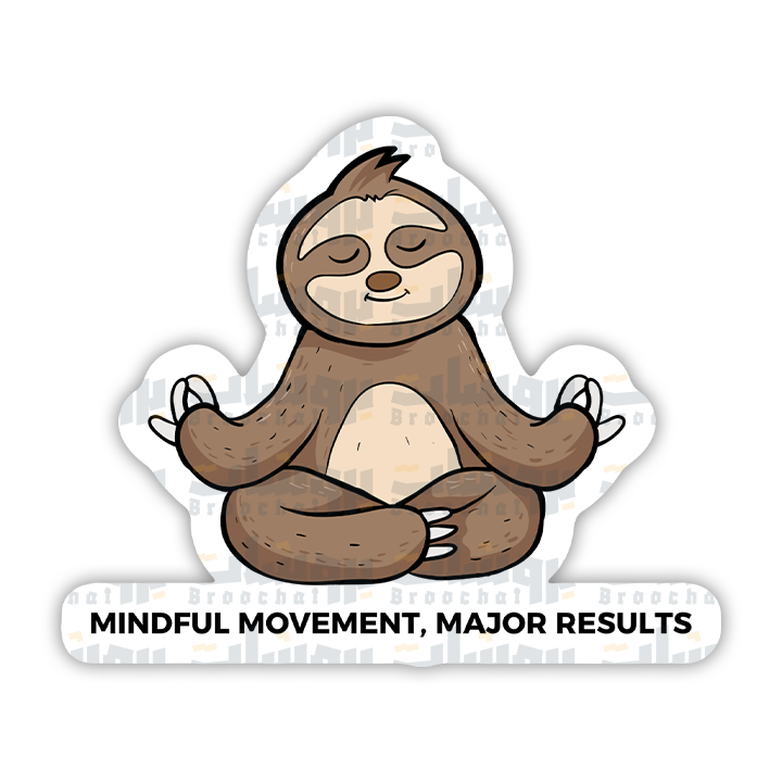 mindful movement major results Sticker