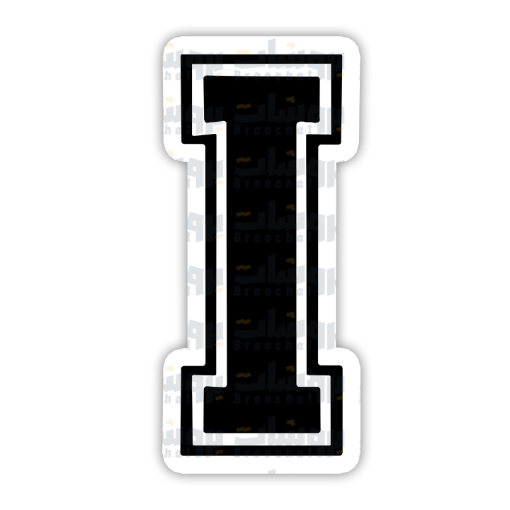 letter I Sticker