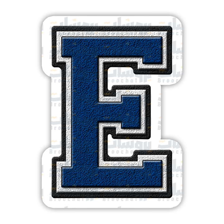 letter E Sticker