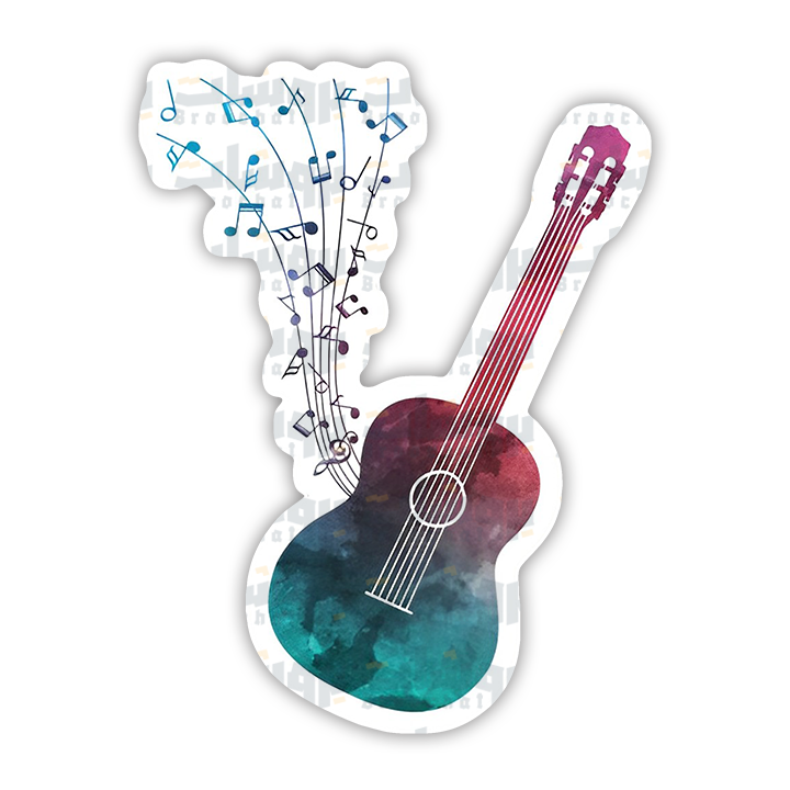Gitar Sticker