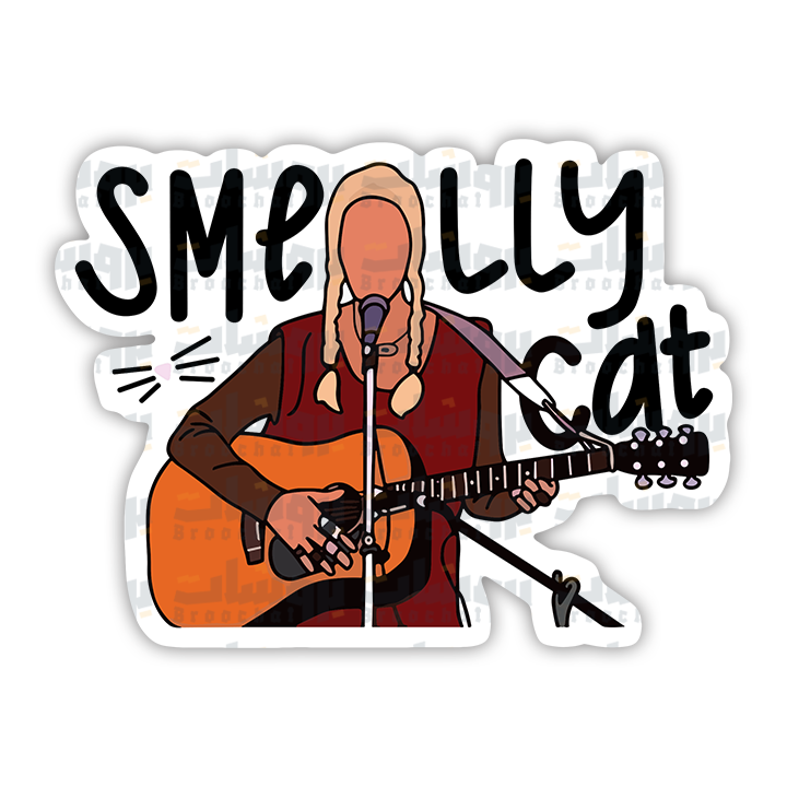 Smelly Cat Sticker