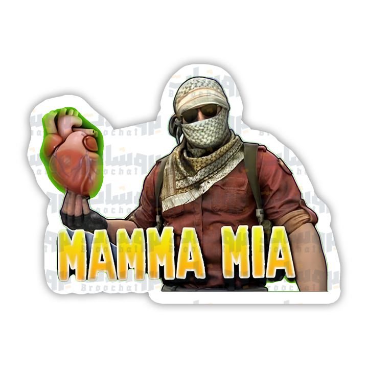 MAMMA MIA Sticker